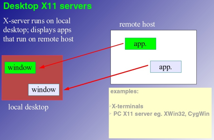 Xterminal clients