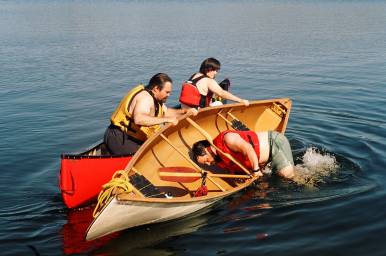 canoe over canoe