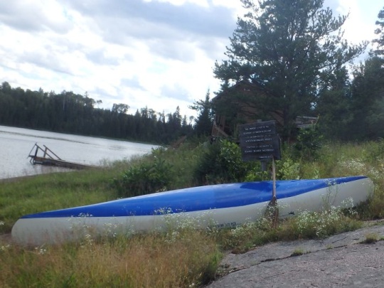 Canoe and Sauna at Mantario