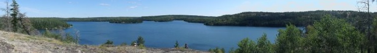 Overview of Mantario Lake
