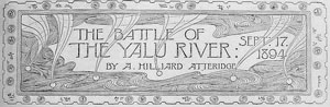 The Battle of the Yalu River