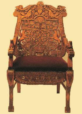 Image: Rebbe Nachman's empty chair