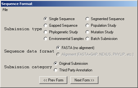 Format Form