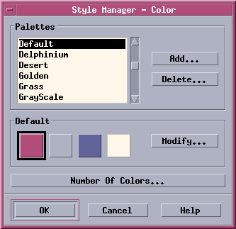 Color Menu