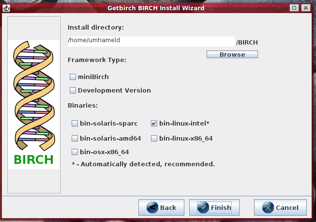 Advances install Advanced