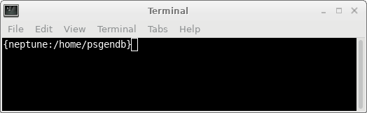 {neptune:/home/psgendb}