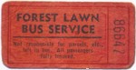 Forest Lawn Bus Service ticket