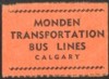 Monden Transportation [Calgary] ticket