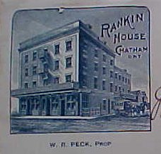 Rankin House, Chatham, Ont. (hotel stationery)