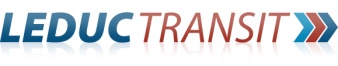 Leduc Transit logo (2014)
