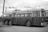 Edmonton Transit System #101, and AEC trolley bus (Peter Cox)