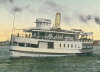 Ferries between Sarnia and Port Huron (postcard)
