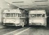 Detroit and Canada Tunnel [Windsor] Twin Coach buses