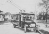 Windsor trolley bus on Lincoln Road 1922