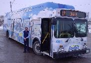 New Flyer hydrogen-electric hybrid bus (Alex Regiec photo)