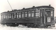 Winnipeg streetcar at loop on Jubilee Avenue (Winnipeg Transit collection)