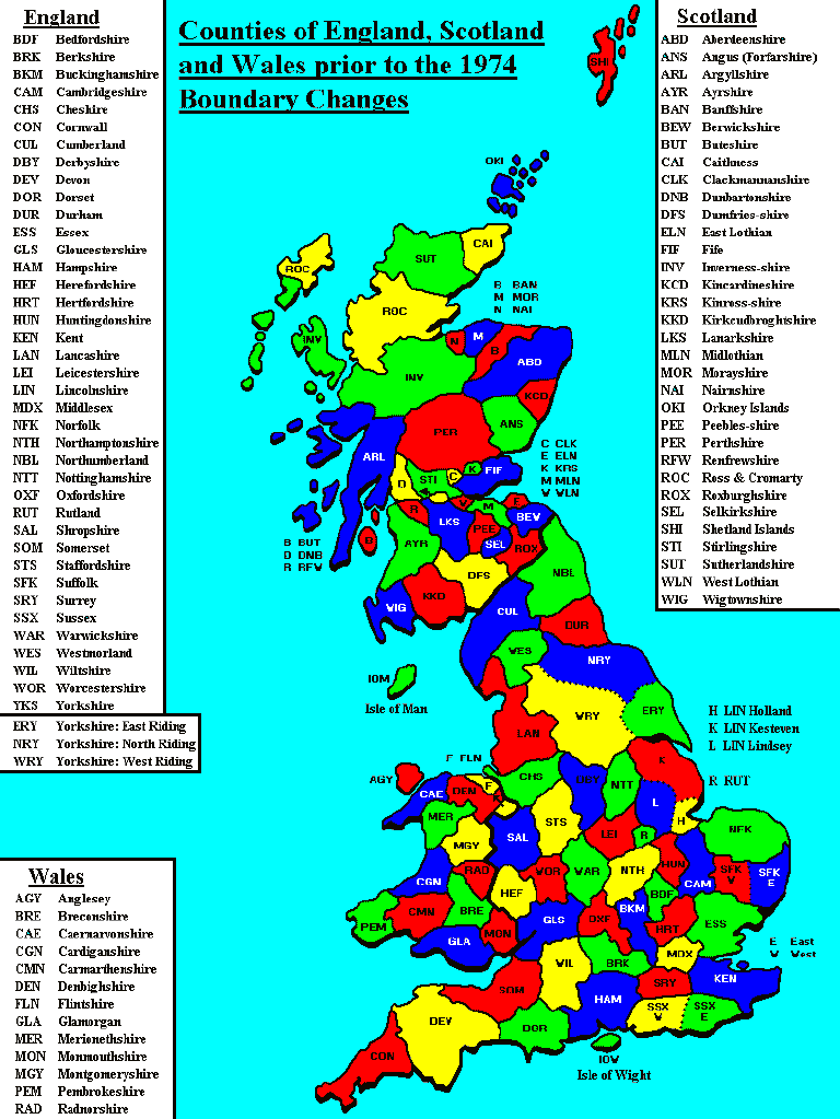 English Parish Map - Freer Family Genealogy Research