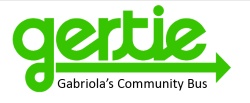 GERTIE [Gabriola Island] logo 2013
