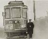 Tram 1428 on the Suburban Rapid Transit route to Headingly 1927 (CWTS, via UWTO [also MB Archives])